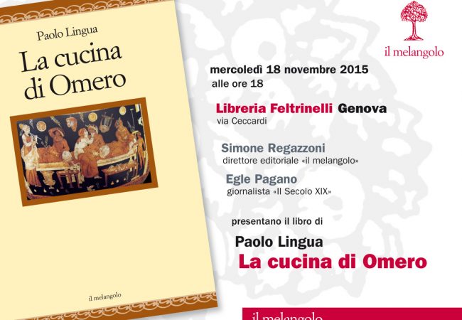 Presentazione “La cucina di Omero” di Paolo Lingua